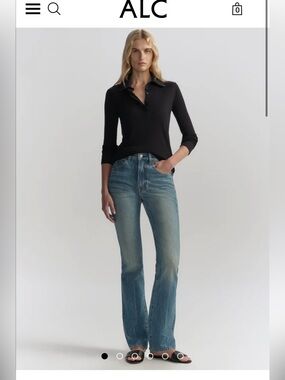 A.L.C. The 917 Slim Straight Jean